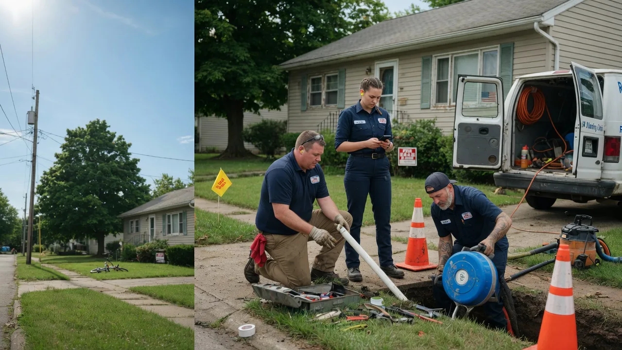Sewer Line Repair in Thetford Center, VT near me